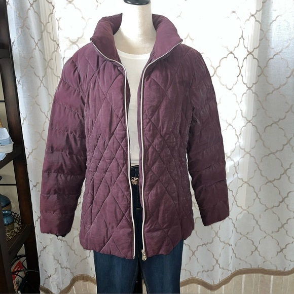 ZeroXposur Black Label Plum Jewel Women's Puffer Jacket Elastic cuffs  XXL - Picture 1 of 10